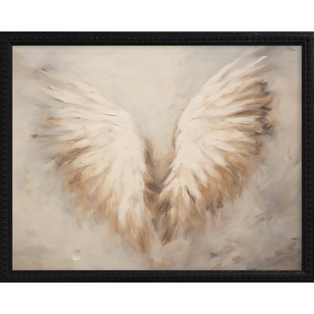 16x20 Black Bead Gallery Frame - Angel Wings