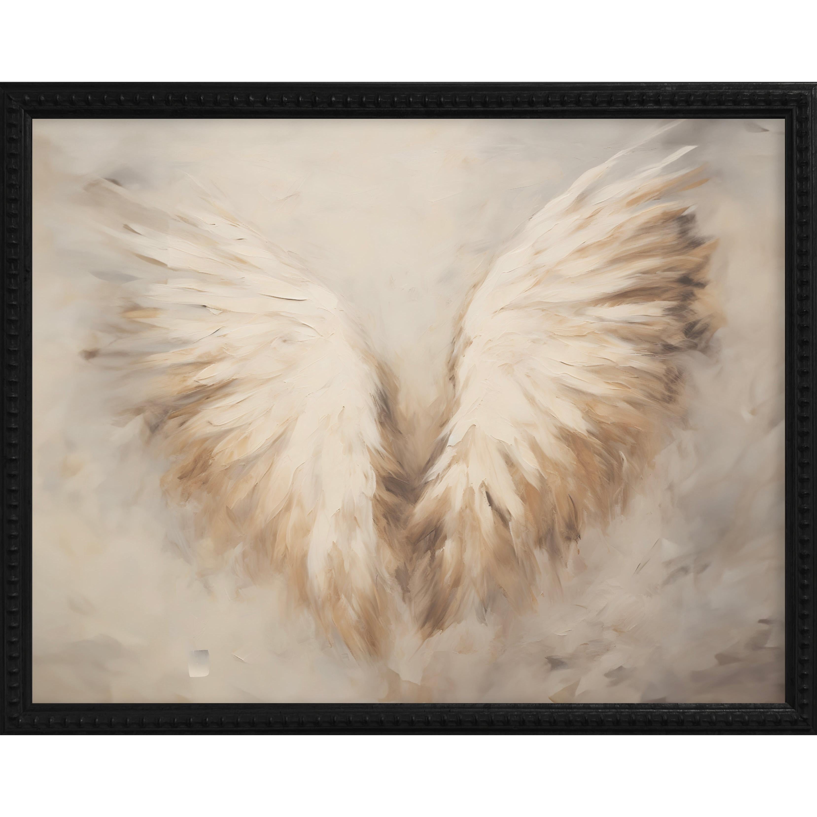 16x20 Black Bead Gallery Frame - Angel Wings