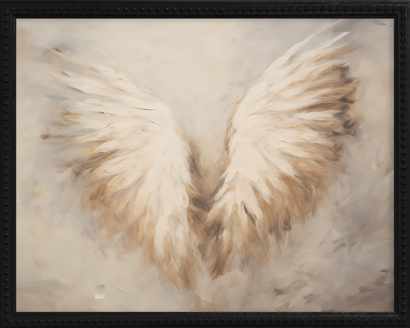 16x20 Black Bead Gallery Frame - Angel Wings