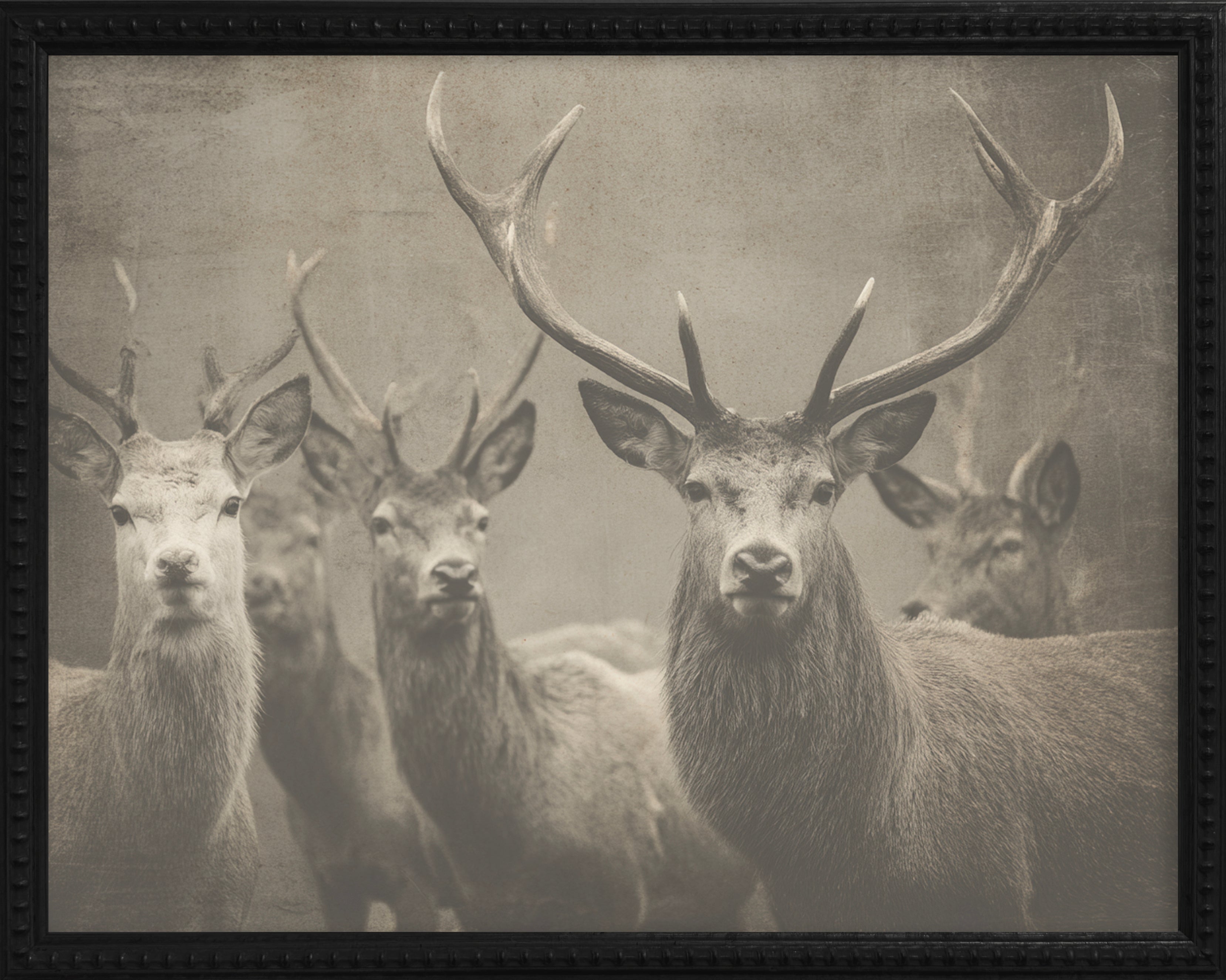 16x20 Black Bead Gallery Frame - Antler Collection - Dark #2