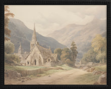 Load image into Gallery viewer, 16x20 Black Bead Gallery Frame - Cathedral
