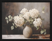 Load image into Gallery viewer, 16x20 Black Bead Gallery Frame - Hydrangeas
