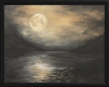 Load image into Gallery viewer, 16x20 Black Bead Gallery Frame - Moon Reflections
