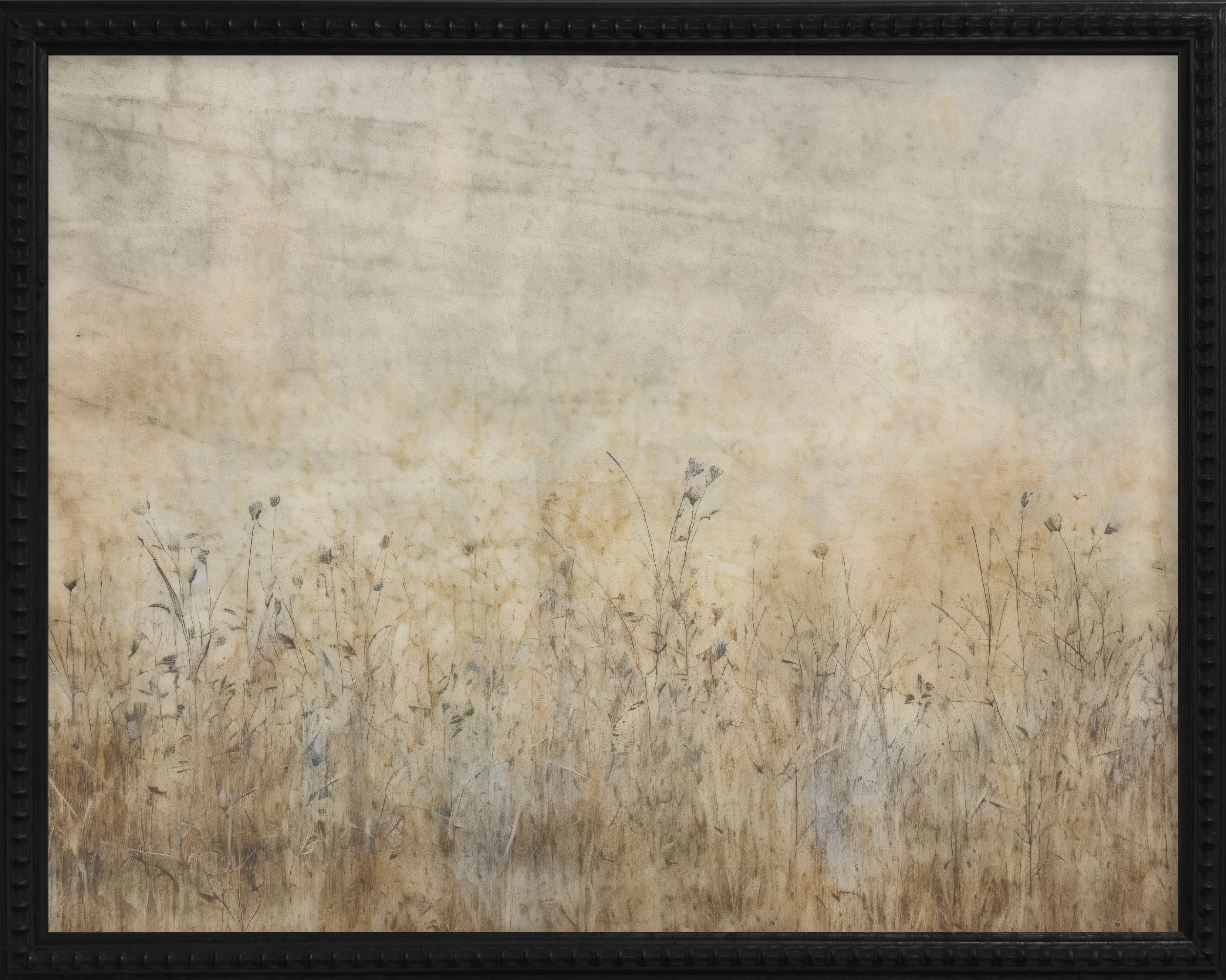 16x20 Black Bead Gallery Frame - Rustic Botanica