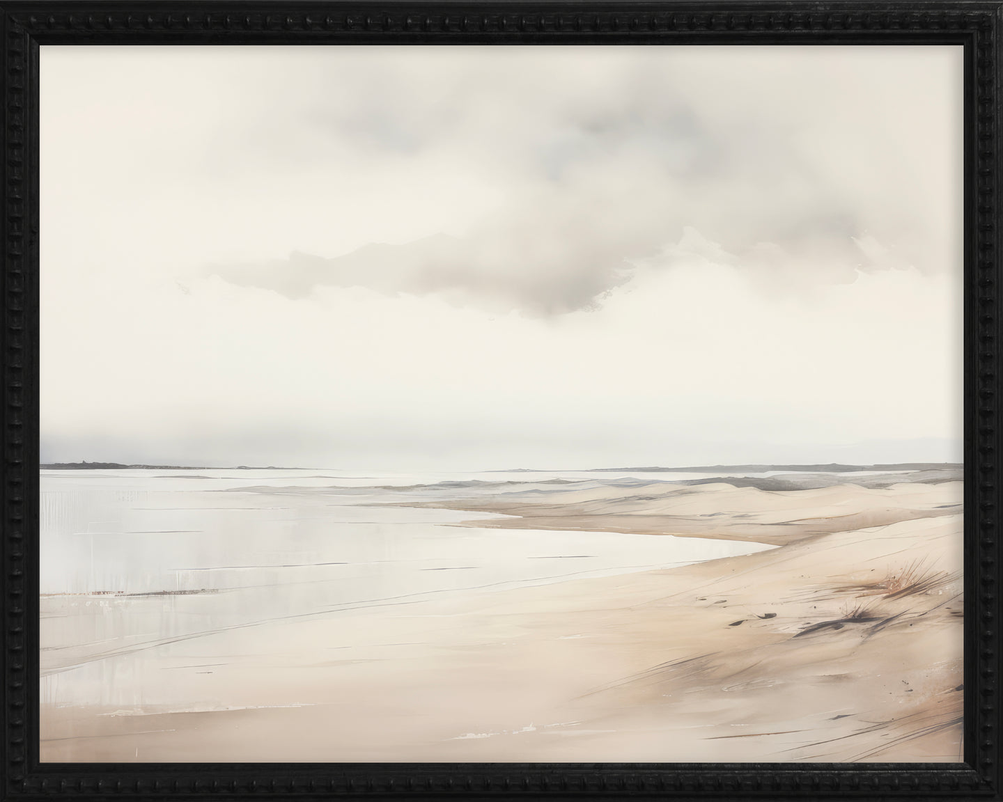 16x20 Black Bead Gallery Frame - Seascape 1