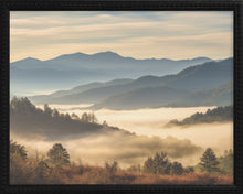 Load image into Gallery viewer, 16x20 Black Bead Gallery Frame - Smoky Mountains
