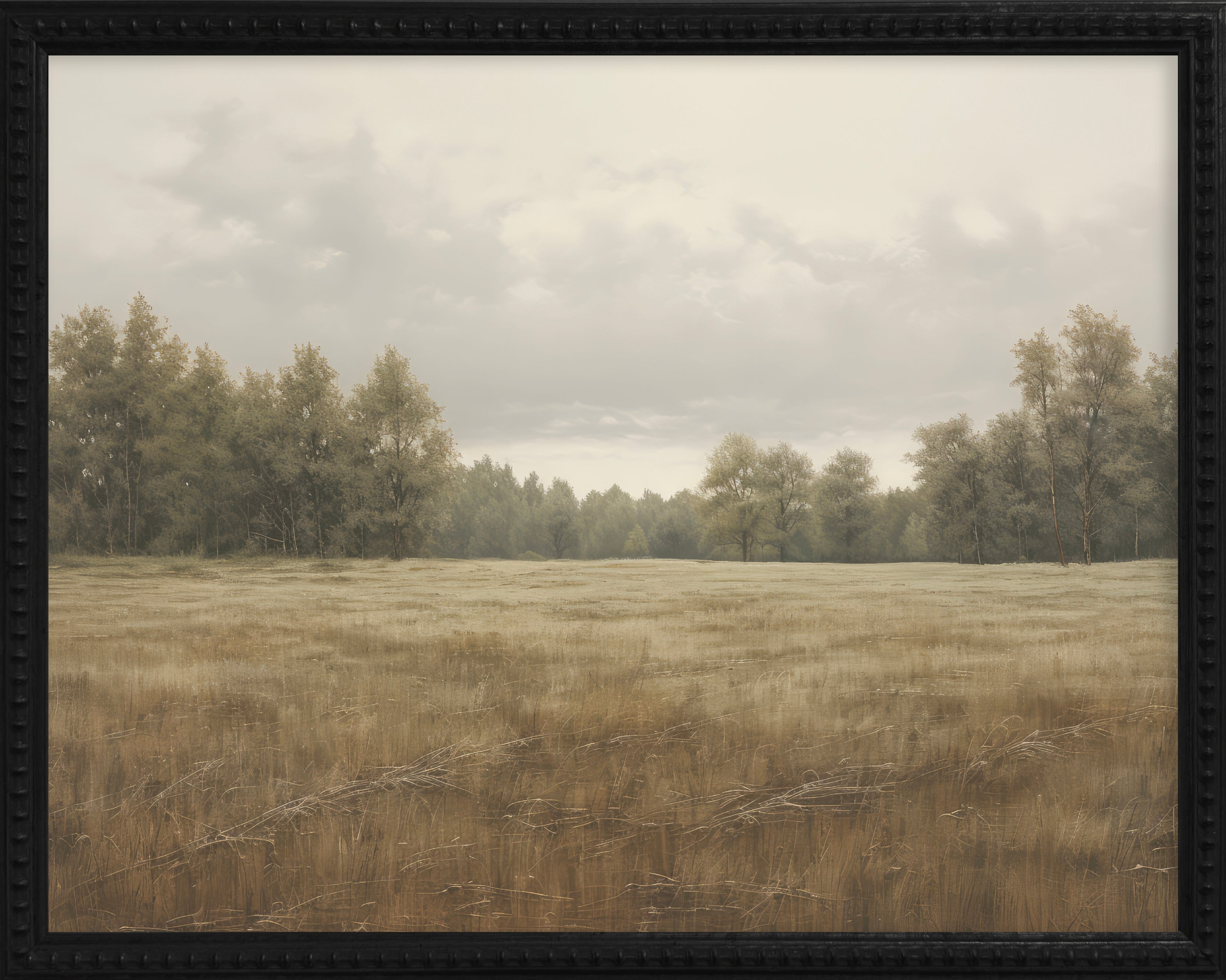 16x20 Black Bead Gallery Frame - Treescape 2