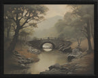 16x20 Black Bead Gallery Frame - Vintage Bridge