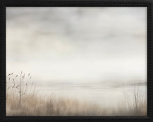 Load image into Gallery viewer, 16x20 Black Bead Gallery Frame - Vintage Lake
