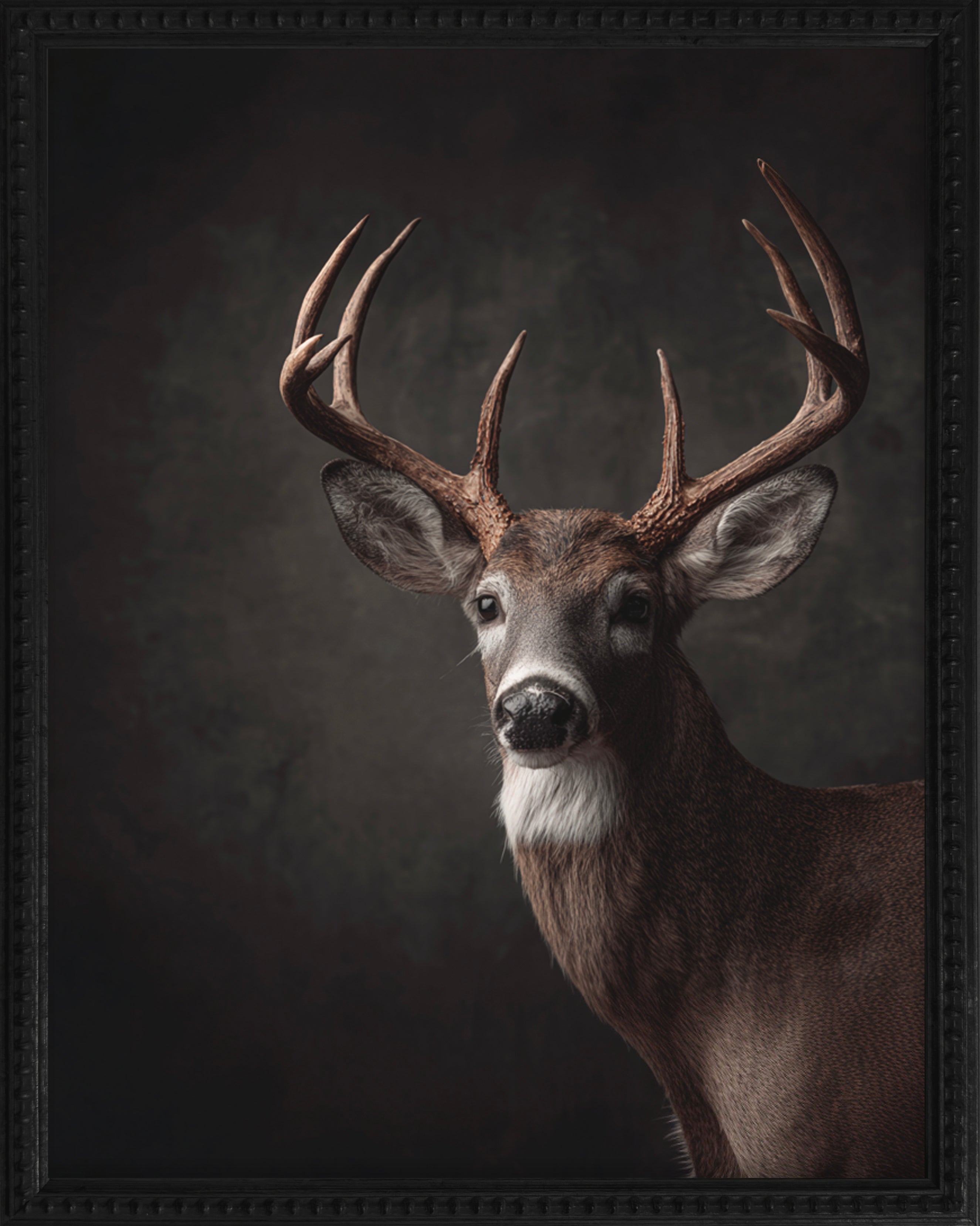 16x20 Black Bead Gallery Frame - Antler Collection - Dark #5