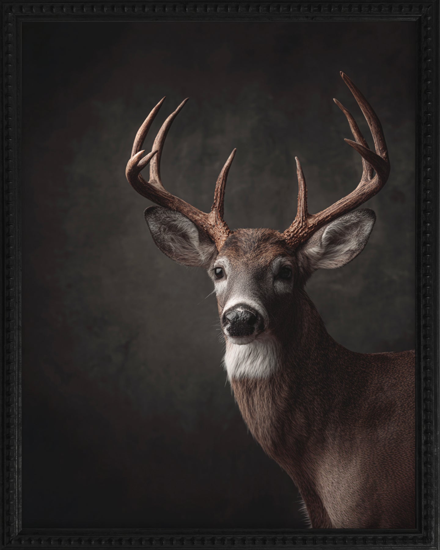 16x20 Black Bead Gallery Frame - Antler Collection - Dark #5
