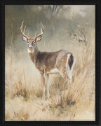 16x20 Black Bead Gallery Frame - Antler Collection - Oil #7