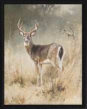 Load image into Gallery viewer, 16x20 Black Bead Gallery Frame - Antler Collection - Oil #7
