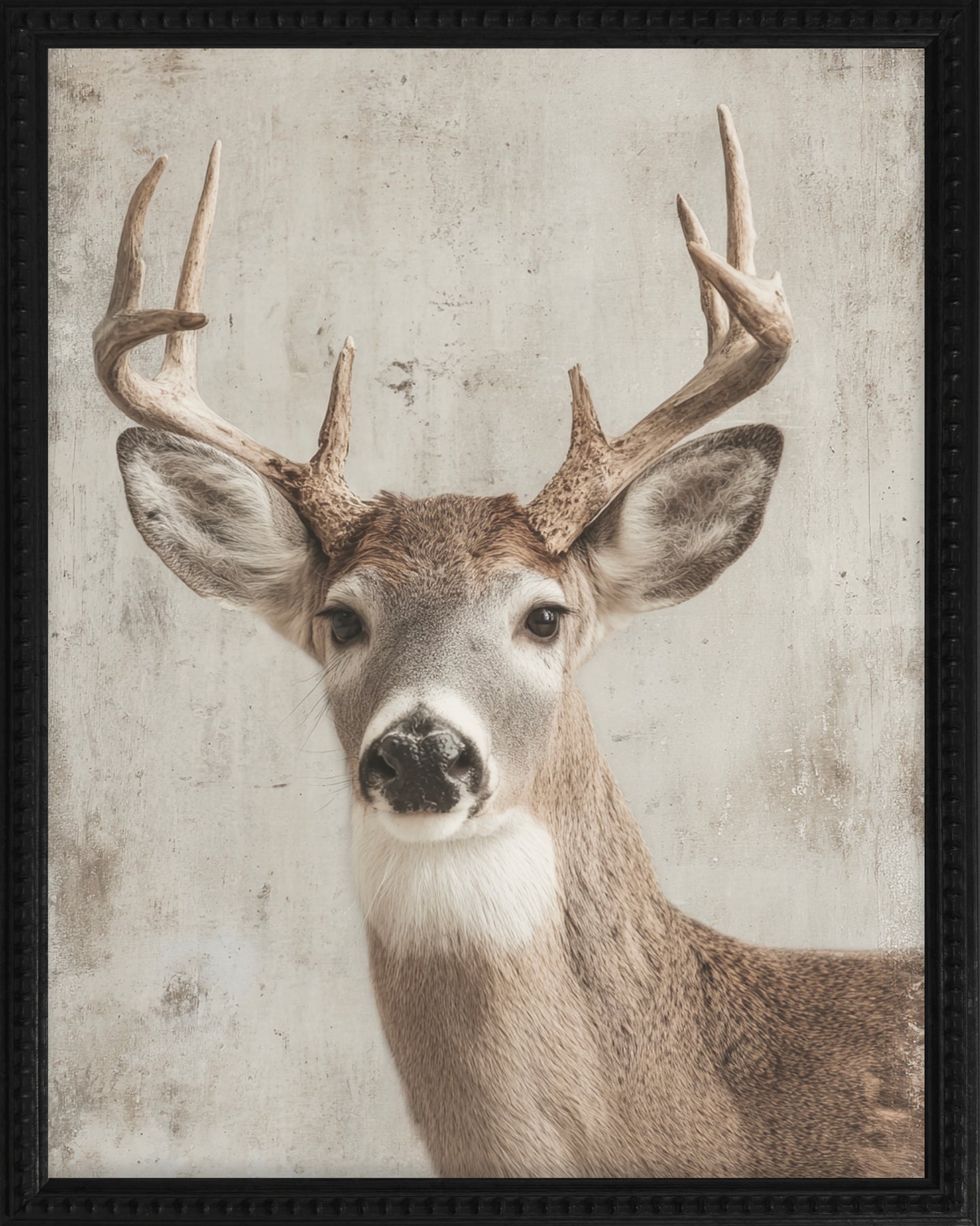 16x20 Black Bead Gallery Frame - Antler Collection - Vint #7