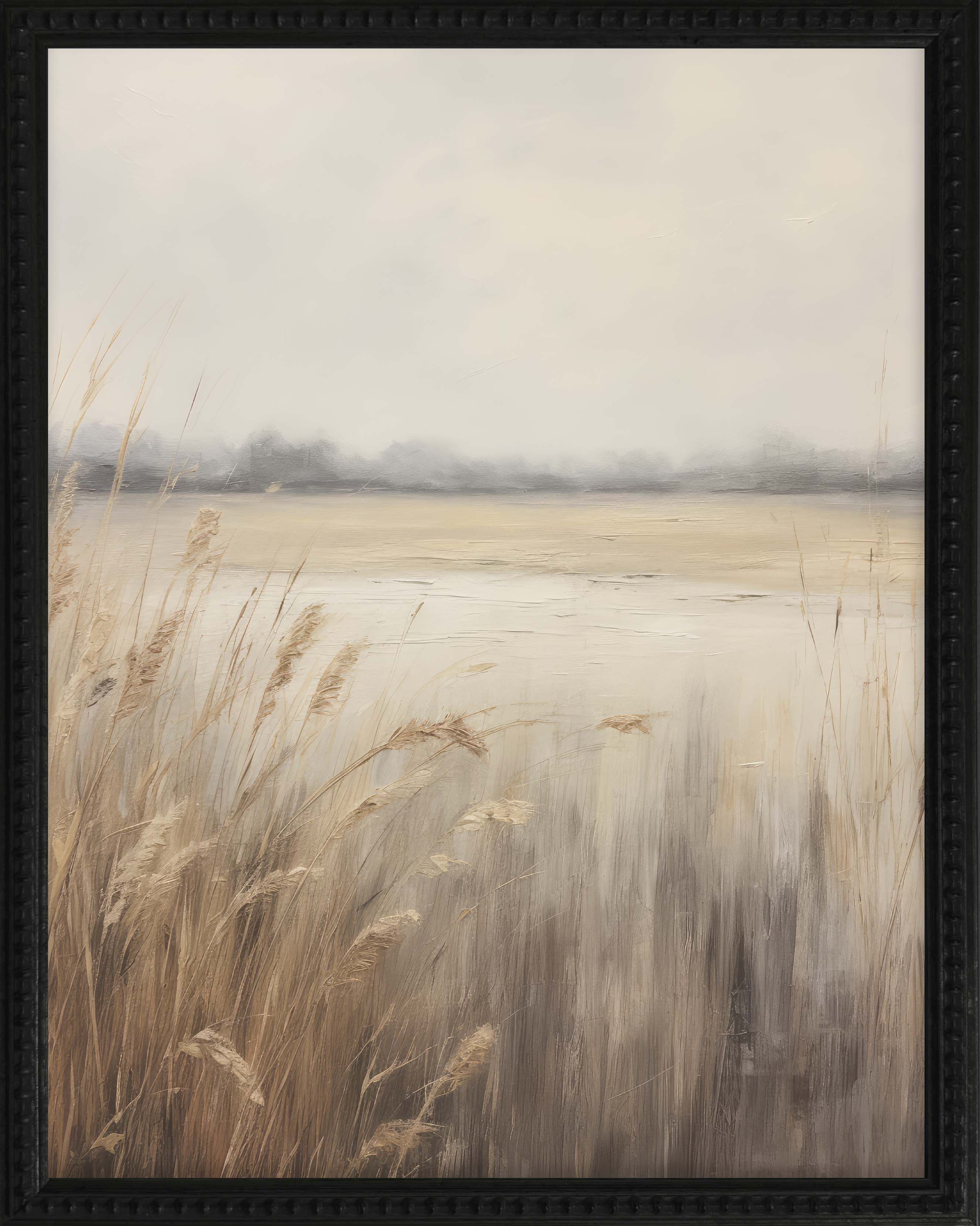 16x20 Black Bead Gallery Frame - Blue Wheatgrass