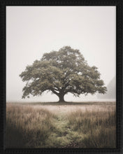 Load image into Gallery viewer, 16x20 Black Bead Gallery Frame - Oak Tree
