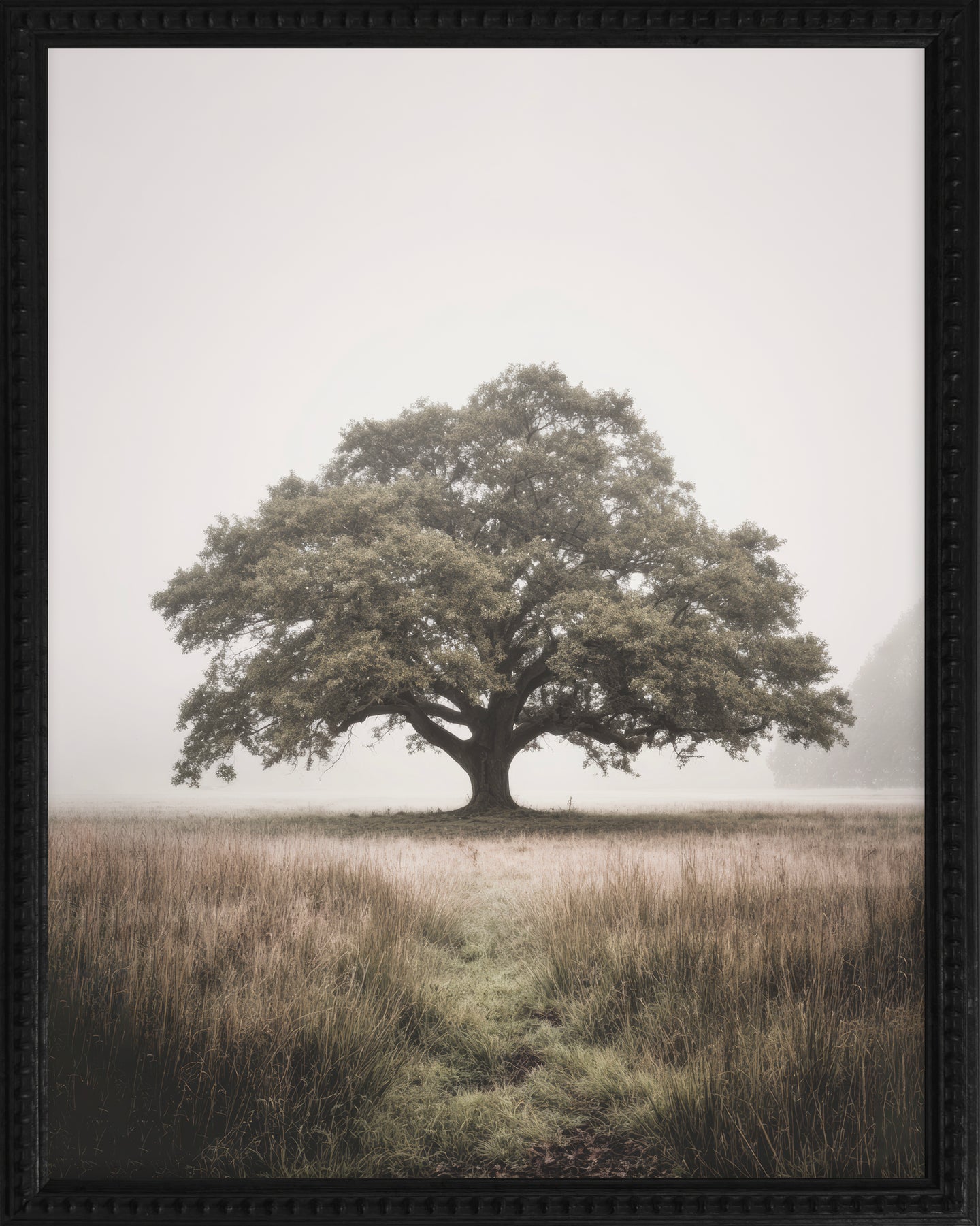 16x20 Black Bead Gallery Frame - Oak Tree