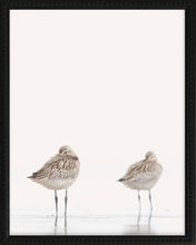Load image into Gallery viewer, 16x20 Black Bead Gallery Frame - Sandpipers
