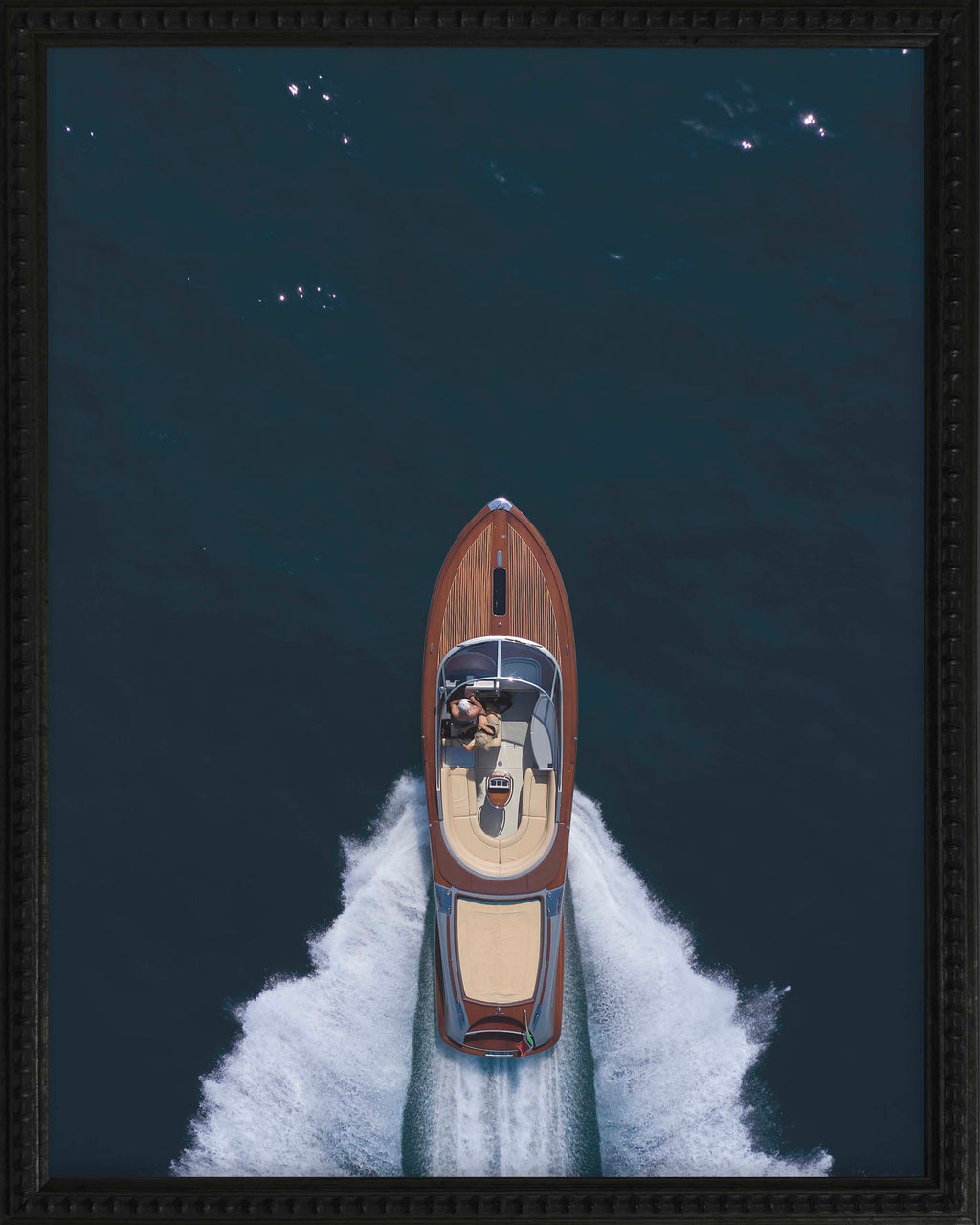 16x20 Black Bead Gallery Frame - Speedboat