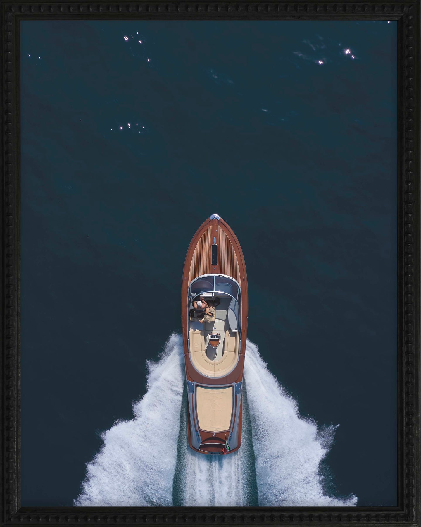 16x20 Black Bead Gallery Frame - Speedboat