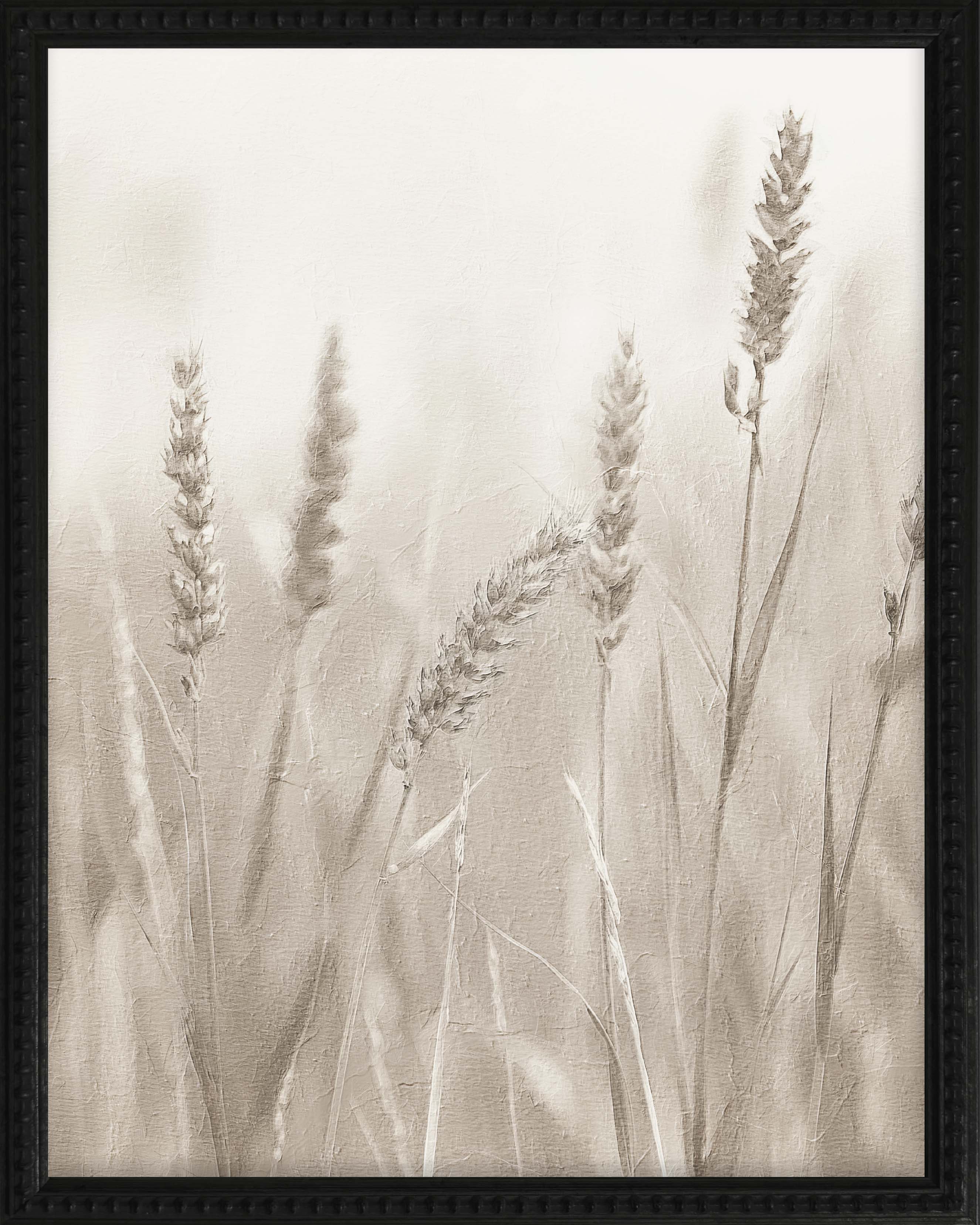 16x20 Black Bead Gallery Frame - Tranquil Grass 1