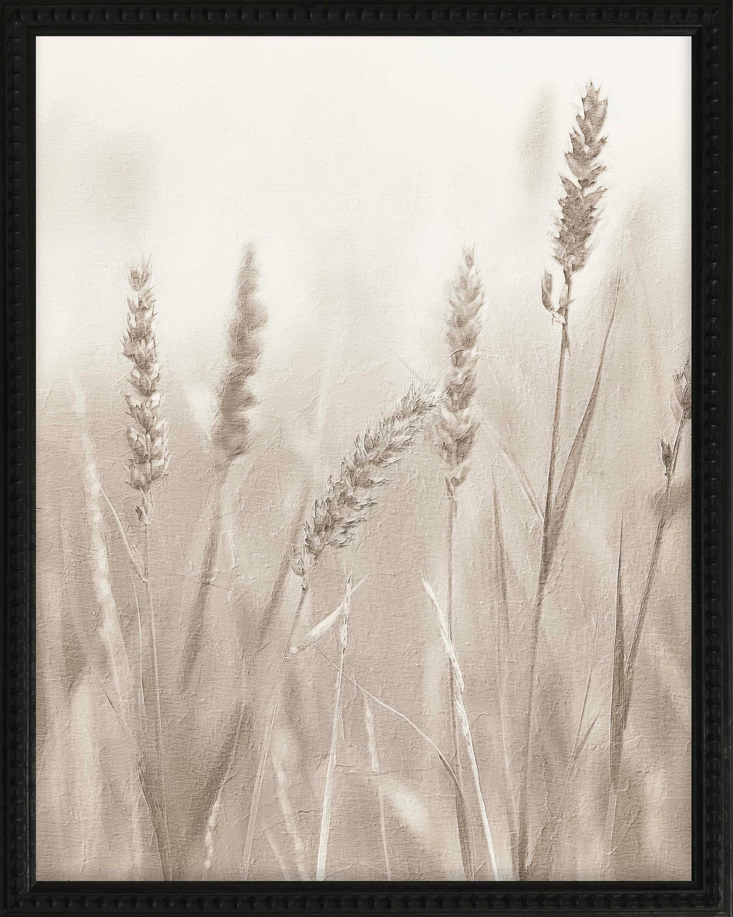 16x20 Black Bead Gallery Frame - Tranquil Grass 1