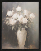 Load image into Gallery viewer, 16x20 Black Bead Gallery Frame - Vintage Roses
