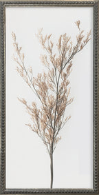 12x24 Whispy Botanicals Silver Bead Gallery Frame