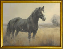 Load image into Gallery viewer, 16x20 Gold Gallery Frame - Black Horse

