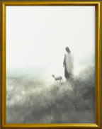 16x20 Gold Gallery Frame - He Left the 99