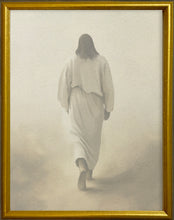 Load image into Gallery viewer, 16x20 Gold Gallery Frame - Jesus Walking
