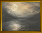 16x20 Gold Gallery Frame - Moon Reflection