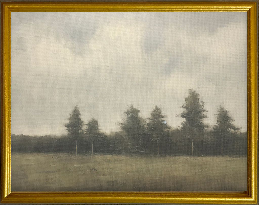 16x20 Gold Gallery Frame - Treescape 1