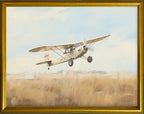 16x20 Gold Gallery Frame - Vintage Airplane