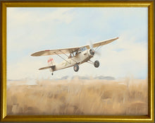 Load image into Gallery viewer, 16x20 Gold Gallery Frame - Vintage Airplane
