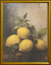 Load image into Gallery viewer, 16x20 Gold Gallery Frame - Vintage Lemons
