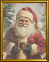 Load image into Gallery viewer, 16x20 Gold Gallery Frame - Vintage Santa 2
