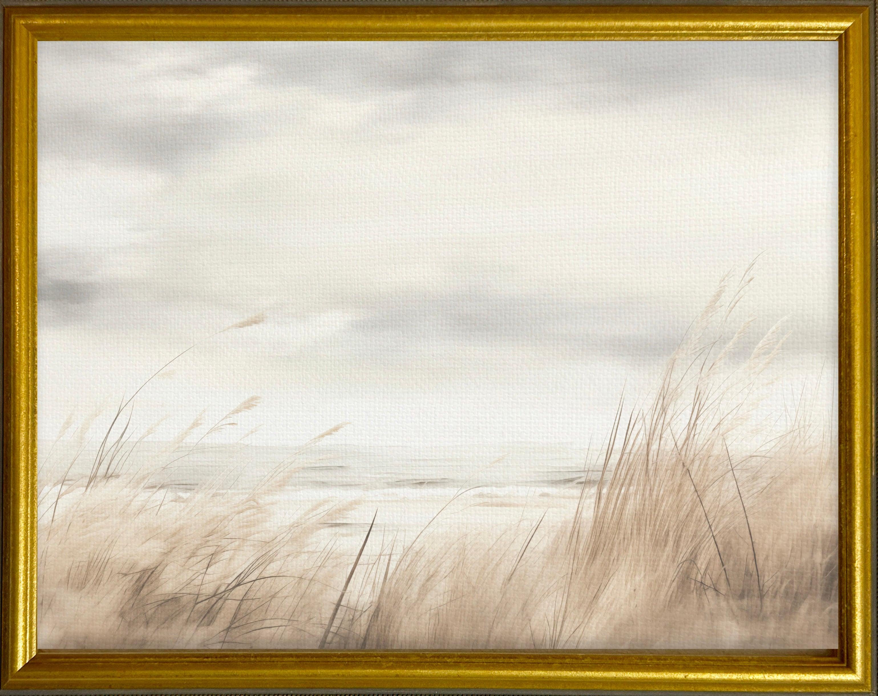16x20 Gold Gallery Frame - Vintage Sea