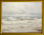 16x20 Gold Gallery Frame - Vintage Waves