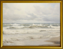 Load image into Gallery viewer, 16x20 Gold Gallery Frame - Vintage Waves
