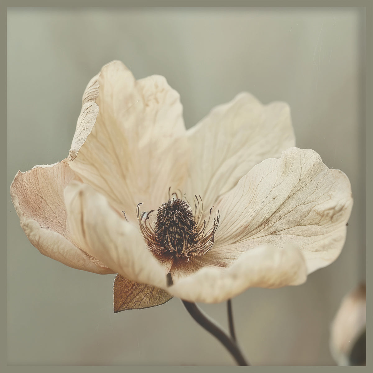 24x24 Hairline - Flower 4