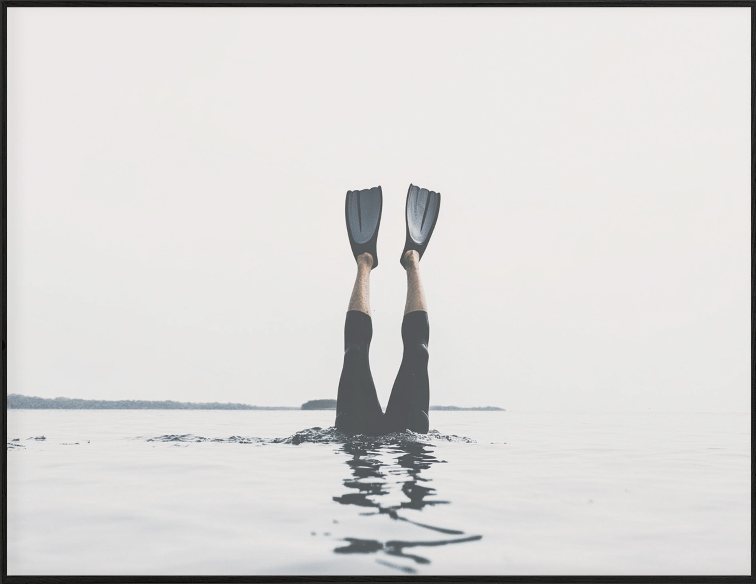 34x44 Hairline - Fins Up