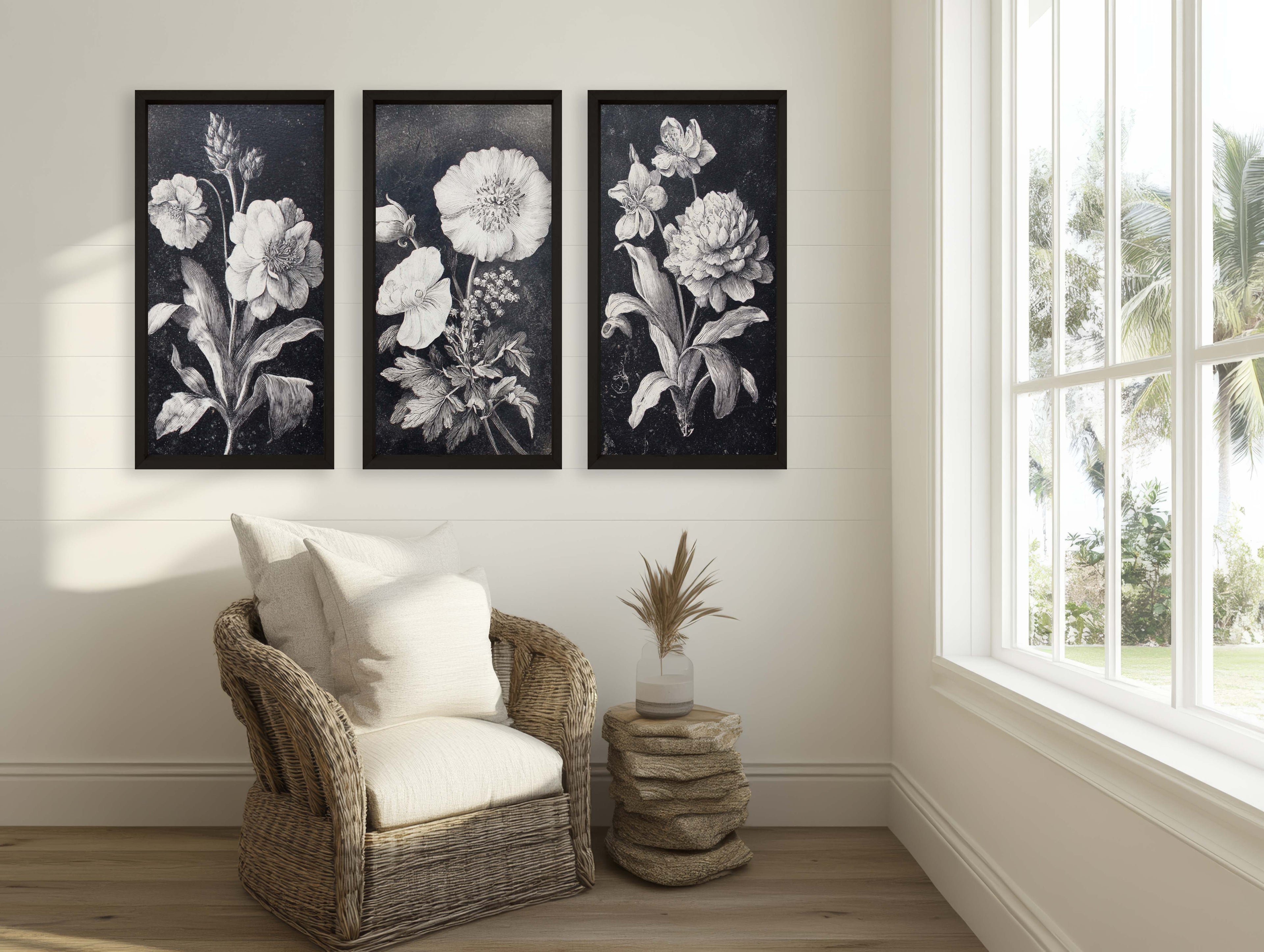 35x18 Dark Botanica