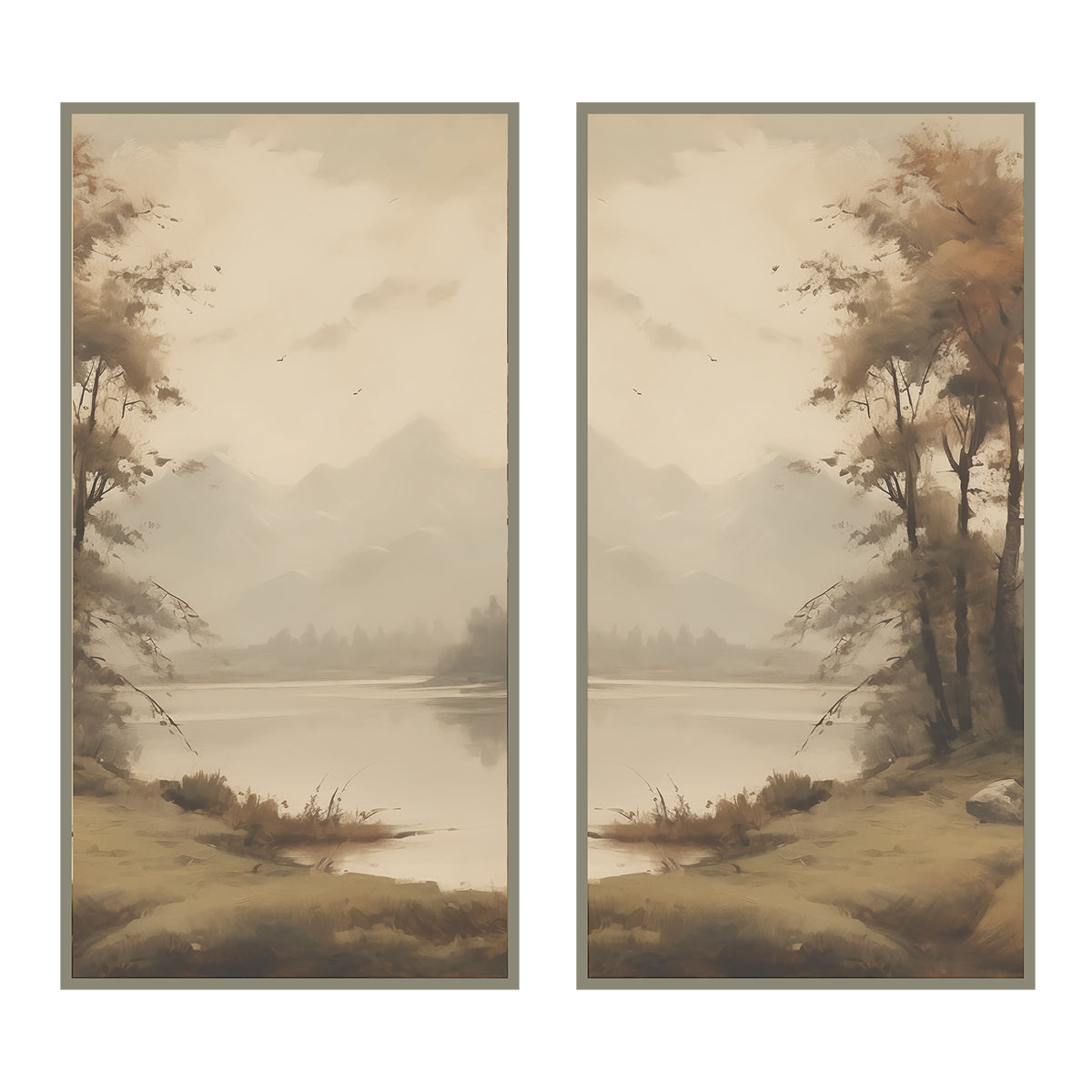 35x18 Hairline - Pond Set