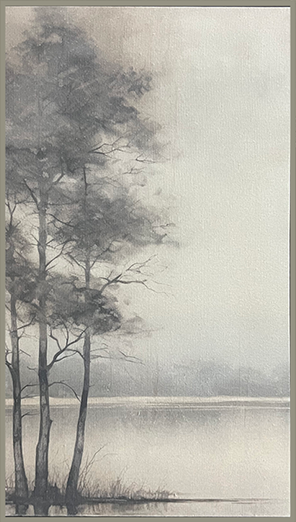 35x18 Hairline - Vintage Trees