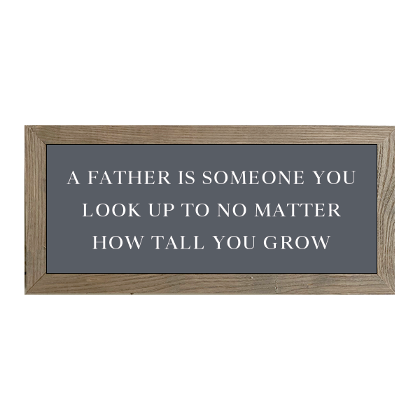 16x7 Thin Oak | Charcoal Canvas