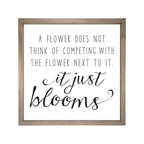 24x24 Thin Oak | White Canvas