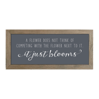 16x7 Thin Oak | Charcoal Canvas