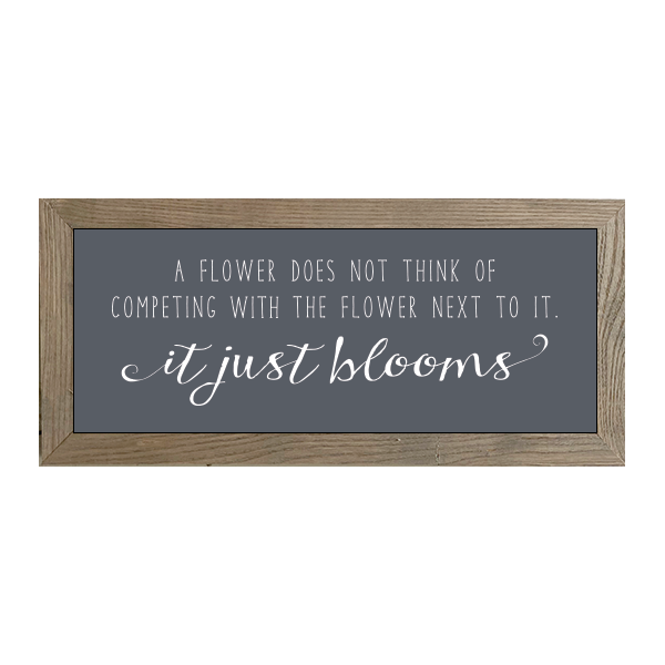 16x7 Thin Oak | Charcoal Canvas