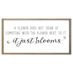 35x18 Thin Oak | White Canvas